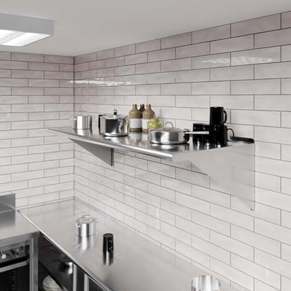 24 in. x 60 in. Stainless Steel Wall Mount Shelf