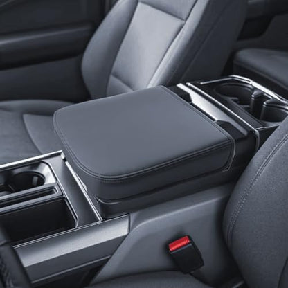Ford F250 Armrest Cover for 2023 2024 2025 2026 Ford F250 F350 F450 Super Duty Accessories Center Console Middle Lid Pad Protector for Car Elbow Rest