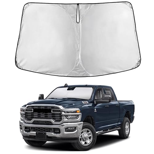 Windshield Sunshade Compatible for Dodge Ram 1500 2019