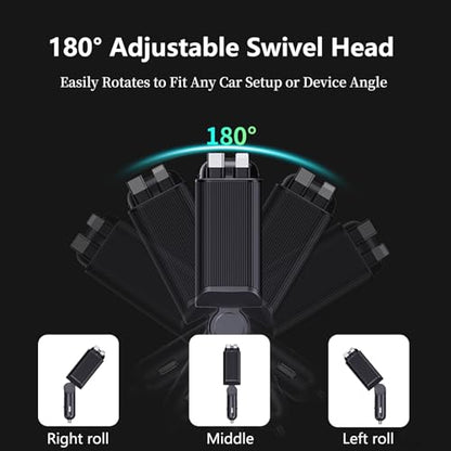 Built in Earbuds 120W Retractable 4