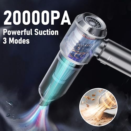 Car Vacuum Cordless Mini Handhled 4
