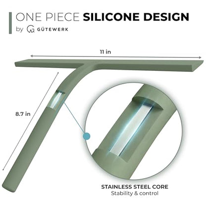 Silicone Shower Squeegee with 3