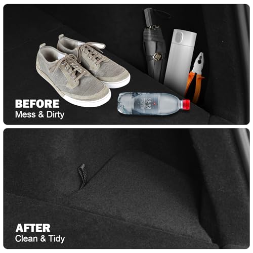 Trunk Storage Bins with Lids for 2026 Tesla Model Y Juniper 5 Seater