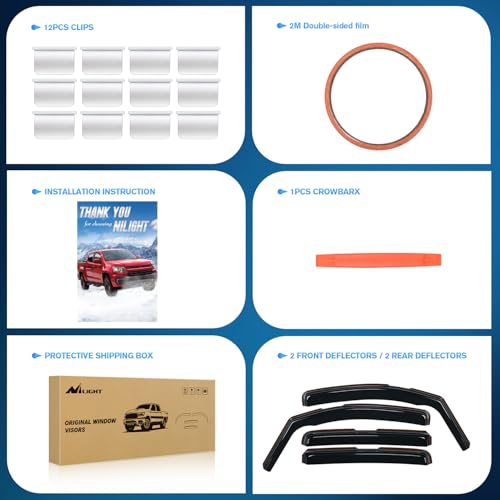 in Channel Rain Guards for Chevy Trax 2015