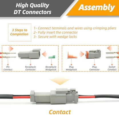 116 PCS Deutsch Connector Kit