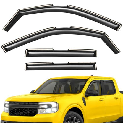 Extra Durable Window Deflectors in (4 Count)