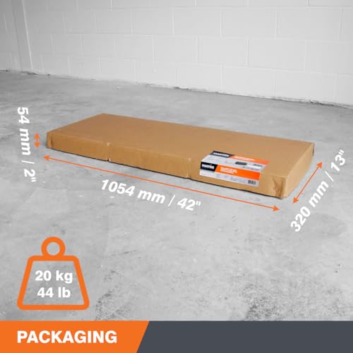 Wall mount tire rack