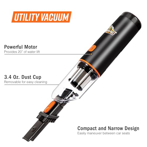 AA07V2 0901 Cordless Car Vacuum Handheld Mini Vacuum Cleaner for Car Interior Home
