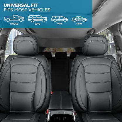 Curated Prestige Leather Seat Covers for Cars & SUVs