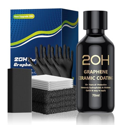 20H Advanced Graphene Ceramic Coating for Cars (3.7 Fl Oz)