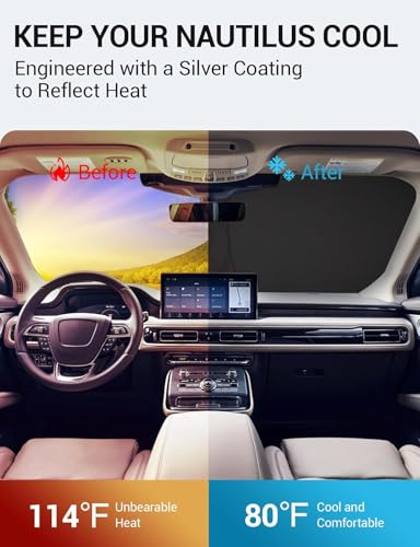 Custom Fit Car Windshield Sun Shade for 2019