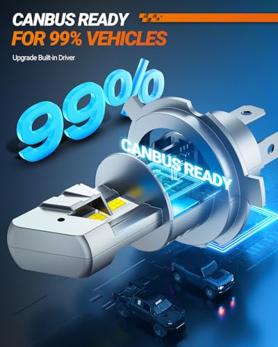 H4 9003 LED Fog Bulbs (2 Count)