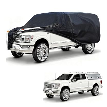 Truck Cover with Camper Shell Topper