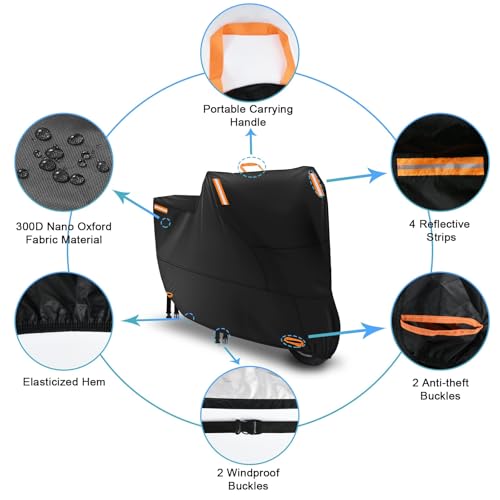 300D Motorcycle Cover