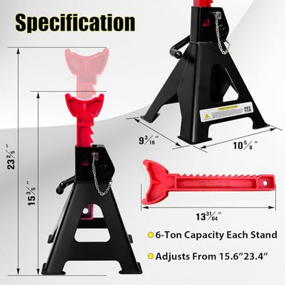 6 Ton Jack Stands