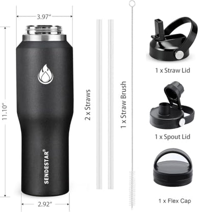 40oz Stainless Steel Water Bottle