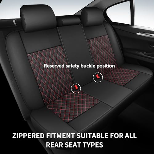 Faux Leather Full Set Car Seat Covers