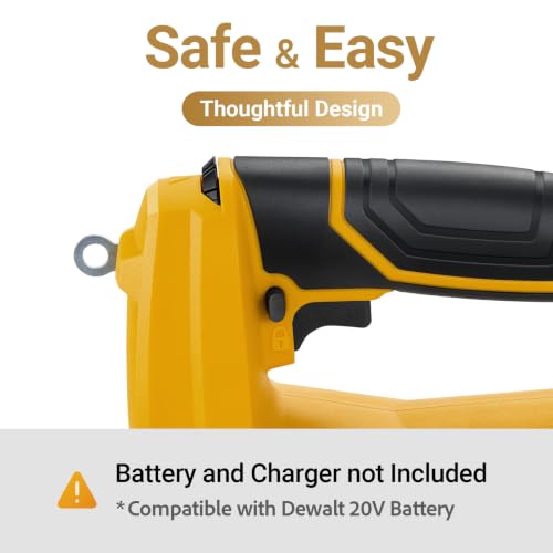 Cordless Grease Gun Compatible with DeWalt 20V Battery