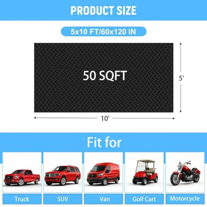 5x10 FT Garage Floor Mat