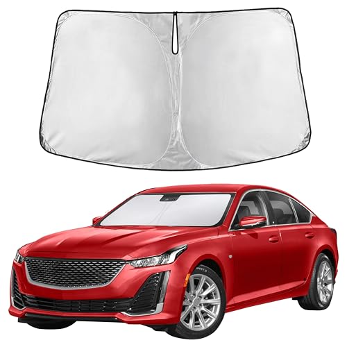Windshield Sunshade Compatible for Cadillac CT5 2020