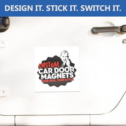 Custom Car Magnet Signs for Advertising and Promotion (2 Count)