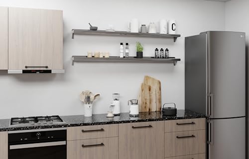 6 in. x 60 in. Stainless Steel Wall Mount Shelf