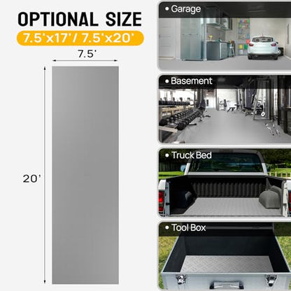 7.5 x 20 FT Garage Floor Mat