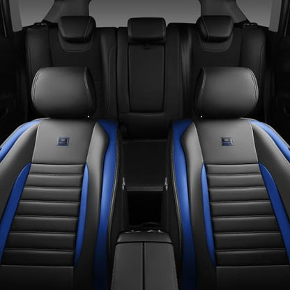 Nappa Leather Car Seat Covers Front Seats