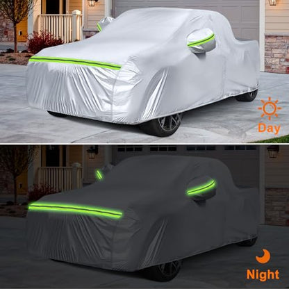 6 Layers Silver Waterproof Car Covers Replace for 2021