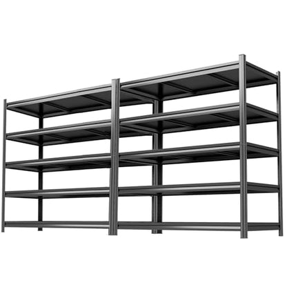 2pack Garage Shelving Heavy Duty Storage Shelves for Garage (5 Count)