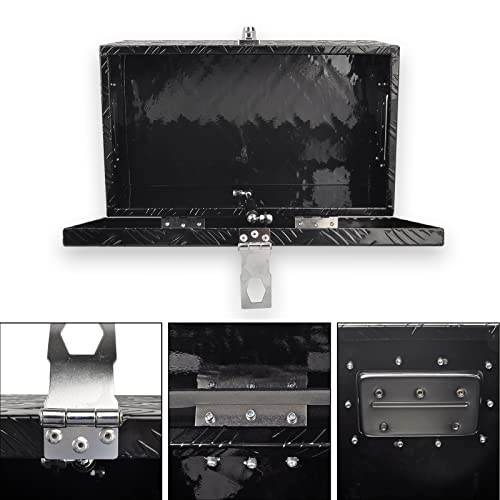 20 Inch Aluminum Tool Box 5 Bar Tread Flatbox for Truck Car Outdoor