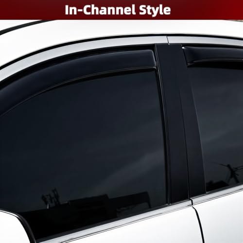 in Channel Window Rain Guards Fit for Hyundai Tucson 2016