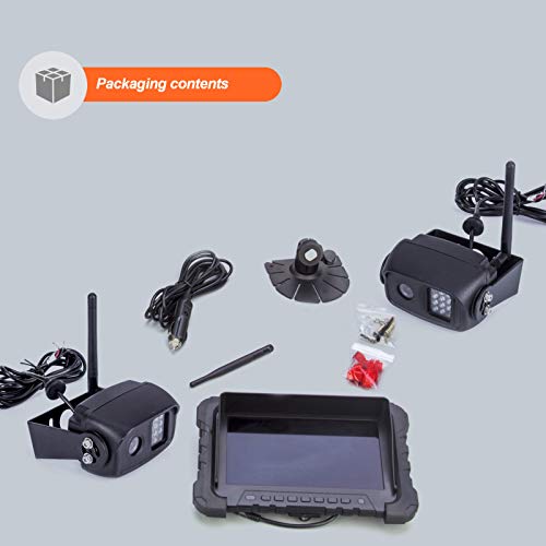 Digital Wireless Backup Camera System