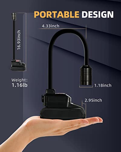 Rechargeable Gooseneck Work Light