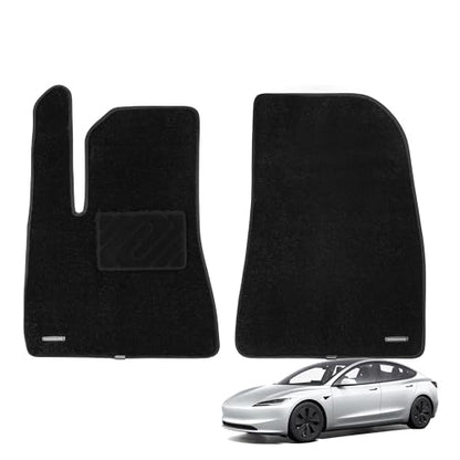 Front Carpet Floor Mats for Tesla Model 3 Highland 2024