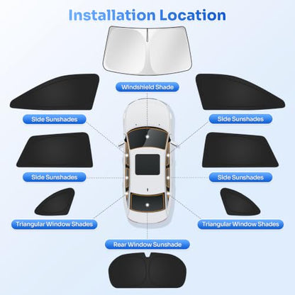 Window Shades for 2020 (8 Count)