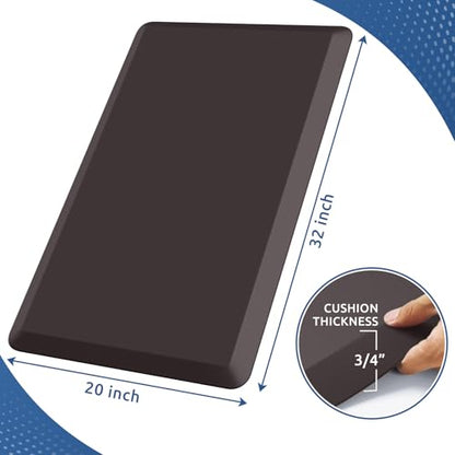 0.8" Thick Kitchen Mat Cushioned Anti Fatigue Rug Comfort Floor Mats