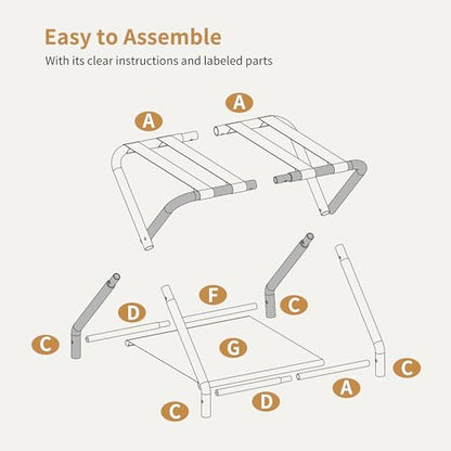 Luggage Rack for Guest Room (2 Count)