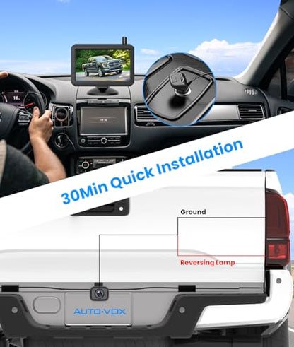 Wireless Backup Camera for Trucks