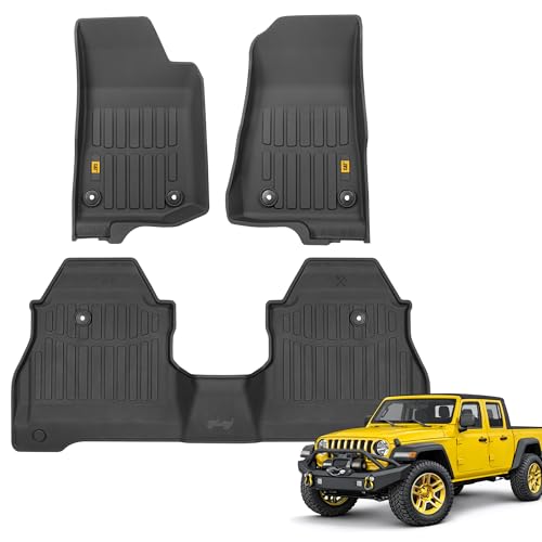 JustFit™ 3D Floor Mats for Jeep Gladiator