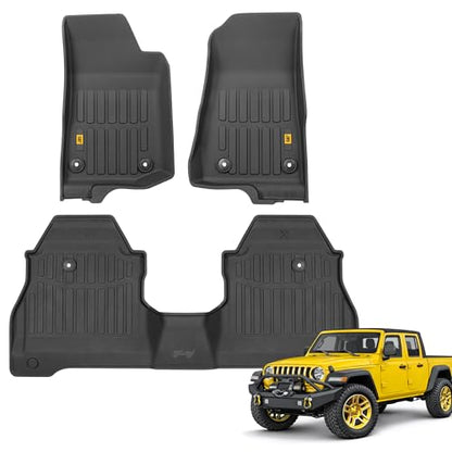 JustFit™ 3D Floor Mats for Jeep Gladiator