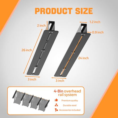 Overhead Garage Storage Rack (5 Count)