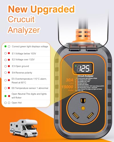 30 Amp RV Surge Protector