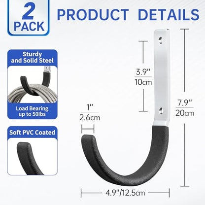 Heavy Duty Steel Garage Hooks
