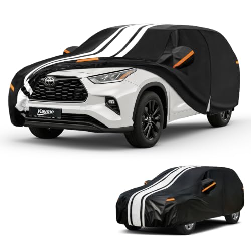 Heavy Duty Car Cover Custom Fit for Toyota Highlander