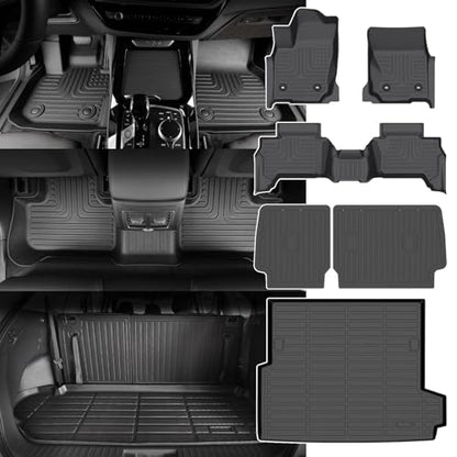 for Toyota 4Runner Hybrid Floor Mats 2025 2026 All Weather Car Cargo Liner