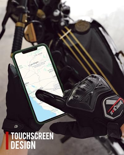 Summer Motorcycle Gloves for Men and Women Touchscreen Biker Gloves