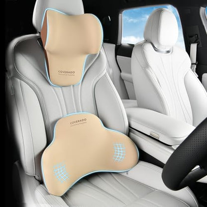 Lumbar Support and Car Neck Pillow