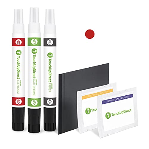 3L5 Radiant Red Compatible with Toyota Exact Match Touch Up Paint Combo