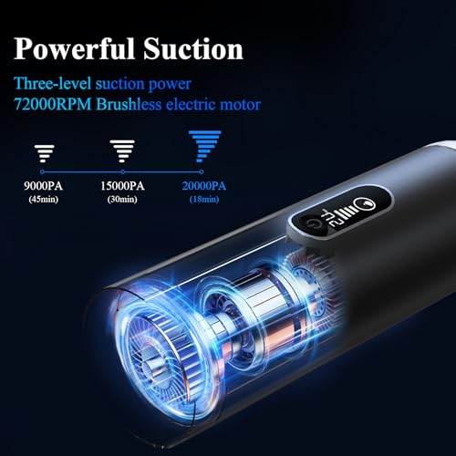 Car Vacuum Portable Cordless